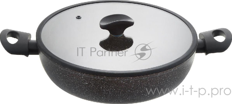 Сотейник с 2 ручками и стекл. крышкой,TVS,BUONGIORNO, 28 см(BN380282910001C)