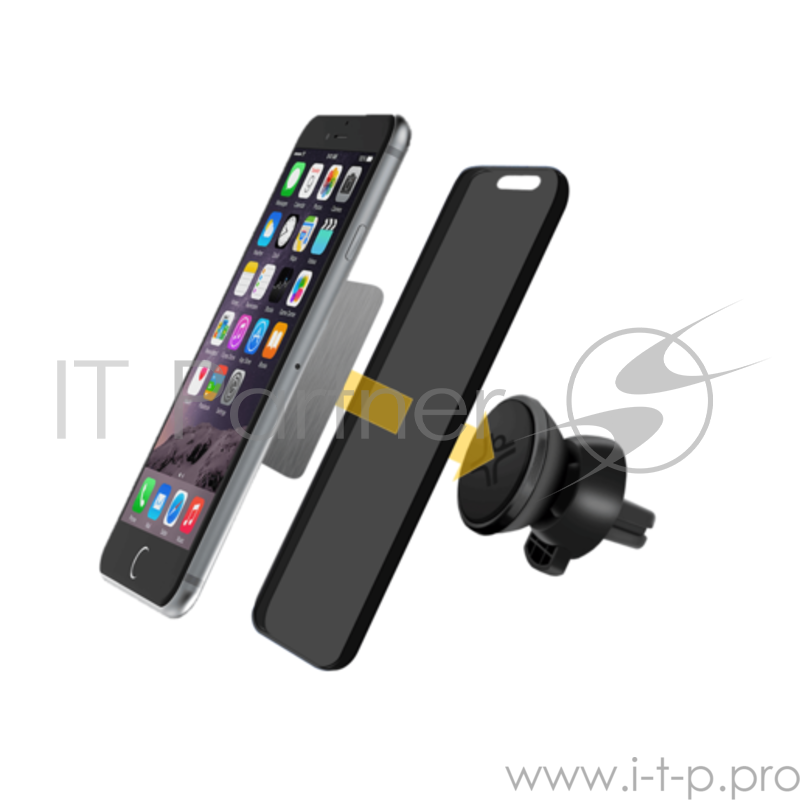 Автомобильный держатель XtremeMac Magnetic Car Holder - Black. Цвет черный.