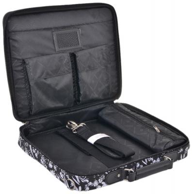 Сумка для ноутбука Сумка Continent CC03 White Flowers {нейлон до 15,6