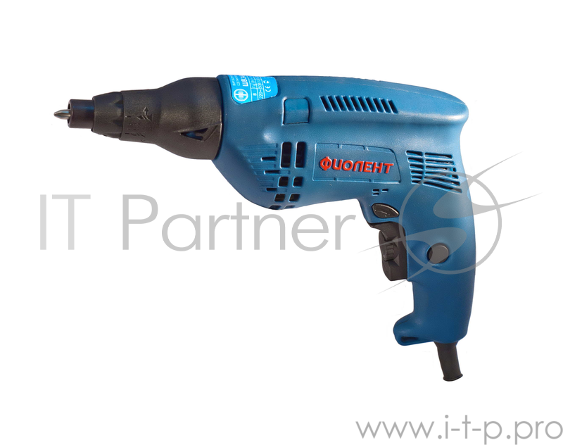 Шуруповерт ФИОЛЕНТ ШВ3-6-РЭ 610Вт 0-2800об/мин 1/4 макс.6мм реверс