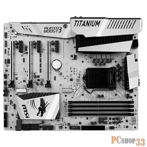 Материнская плата MSI Z170A MPOWER GAMING TITANIUM <S1151, Z170, 4*DDR4, 3*PCI-E16x, DVI, HDMI, SATA III+RAID, M.2, U.2, GB Lan, USB3.1, ATX, Retail>