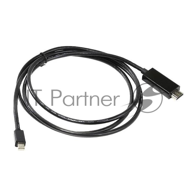 Переходник VCOM CG695-B Кабель-переходник Mini DisplayPort M = HDMI M 1.8m
