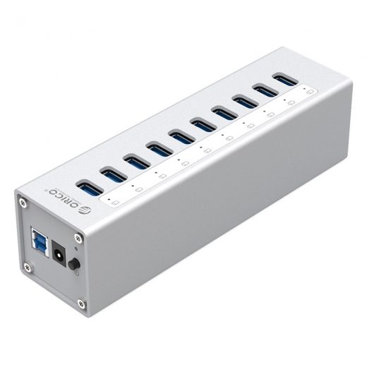 USB-концентраторы ORICO A3H10-SV USB-концентратор ORICO A3H10 (серебряный)