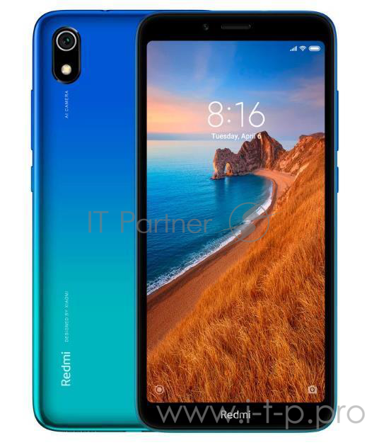 Смартфон Xiaomi Redmi 7A 32Gb 2Gb синий