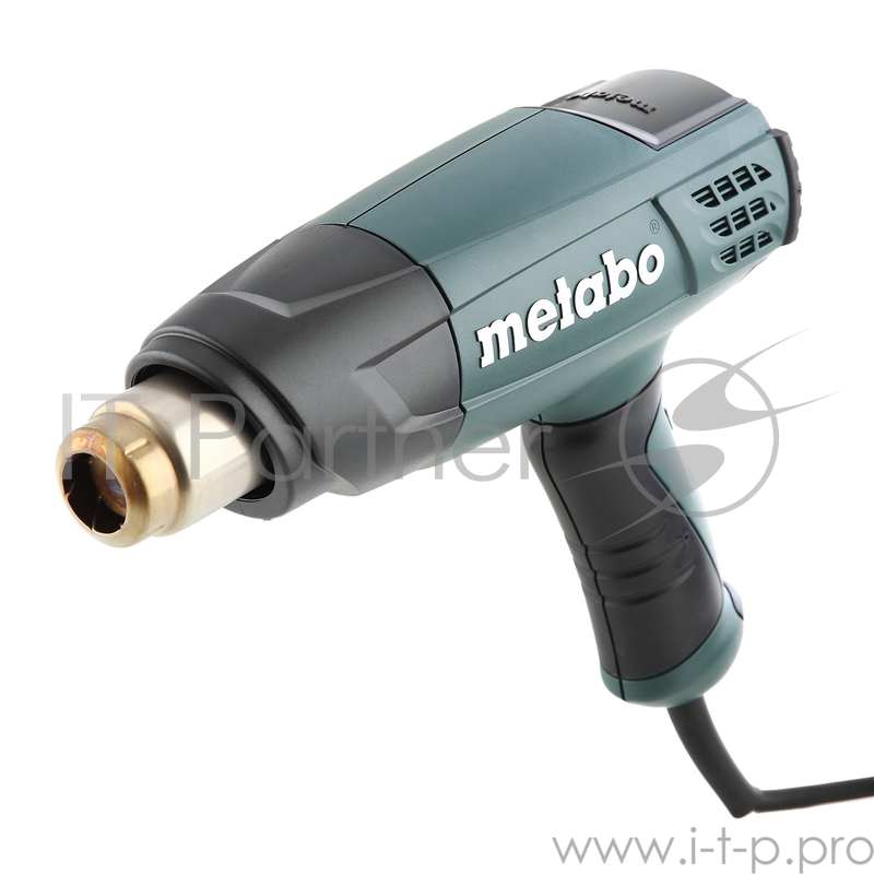 Фены Metabo HE 23-650 Фен строительный 602365500 { 2300 вт,дисплей,кейс,2 насадки, вес 2.2 кг }