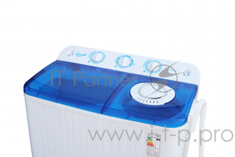 Стиральная машина WILLMARK WMS-78P (полуавтомат,стирка/отжим 7,8/6,0 1350ою/мин,пластик.крыш)
