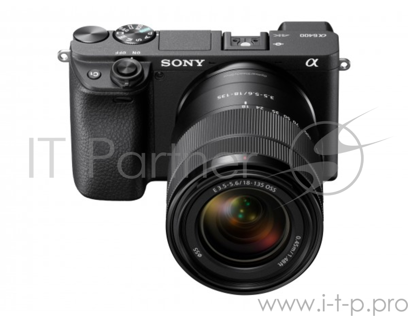 Фотоаппарат Sony Alpha A6400M черный 24.2Mpix 3 4K WiFi E 18-135мм f/3.5-5.6 OSS NP-FW50 (с объективом)