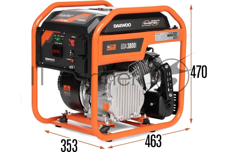 Daewoo Инверторный бензиновый генератор GDA 3800i