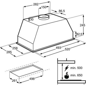 Встраиваемая вытяжка Electrolux LFG9525W