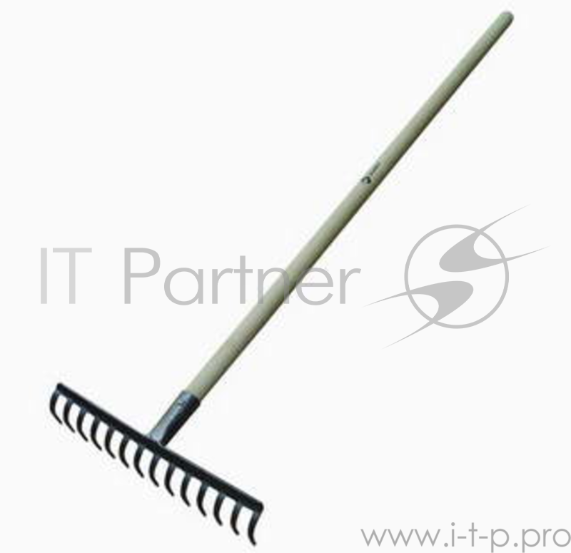 Грабли, Вилы, Лопаты Грабли ЗУБР садовые с черенком, 14 прямых зубцов 4-39583-14