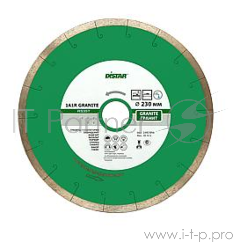 Диск алм. DISTAR 1A1R GRANITE LASER RP(RS)35T 249625 (111 200 34 015) 200 Х 25.4 корона (сплошной)