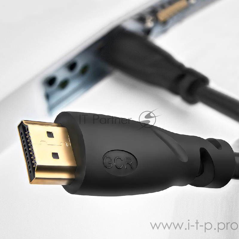 Кабель Greenconnect 10.6m HDMI версия 2.0, HDR Ultra HD 4K60 Hz/ 5K30Hz, 3D, Ethernet 18.0 Гбит/с, OD8.0mm, 28/26 AWG, черный, GCR-51494 Greenconnect Кабель 10.6m HDMI версия 2.0, HDR Ultra HD 4K60 Hz/ 5K30Hz, 3D, Ethernet 18.0 Гбит/с, OD8.0mm, 28/26