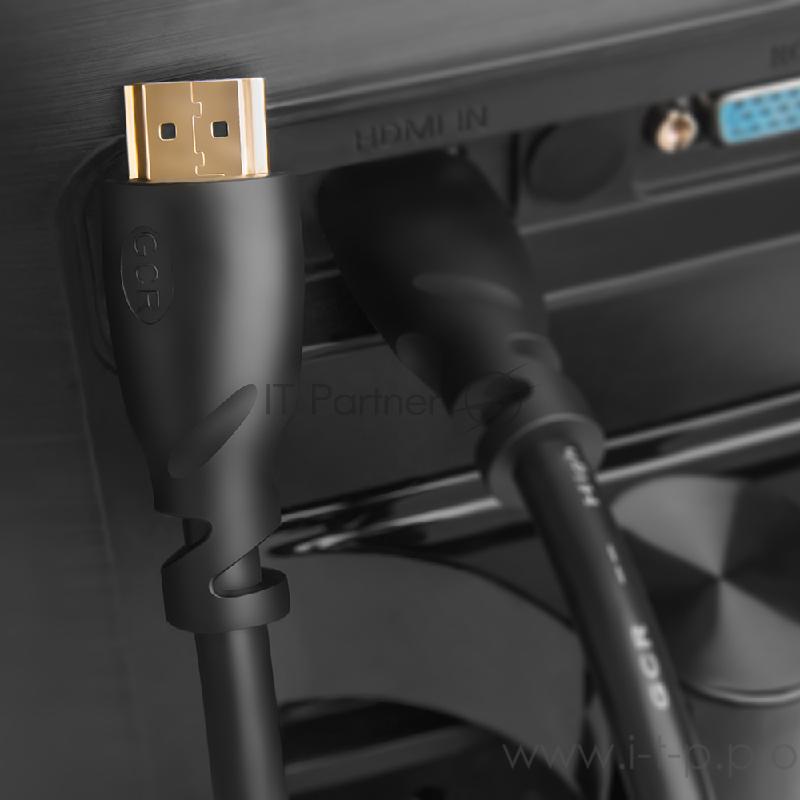 Кабель Greenconnect 10.6m HDMI версия 2.0, HDR Ultra HD 4K60 Hz/ 5K30Hz, 3D, Ethernet 18.0 Гбит/с, OD8.0mm, 28/26 AWG, черный, GCR-51494 Greenconnect Кабель 10.6m HDMI версия 2.0, HDR Ultra HD 4K60 Hz/ 5K30Hz, 3D, Ethernet 18.0 Гбит/с, OD8.0mm, 28/26