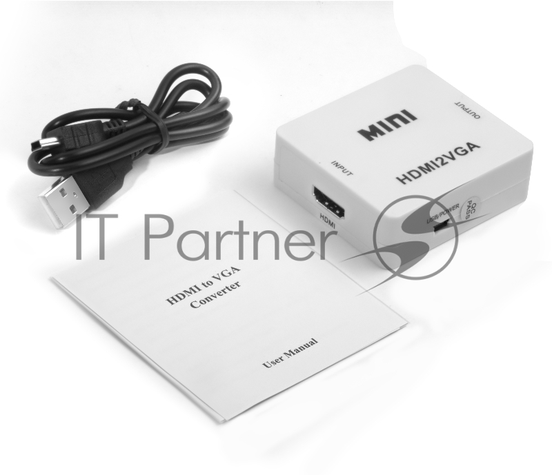 Мультимедиа professional конвертер Greenconnect HDMI > VGA серия Greenline Greenconnect Мультимедиа professional конвертер HDMI > VGA серия Greenline