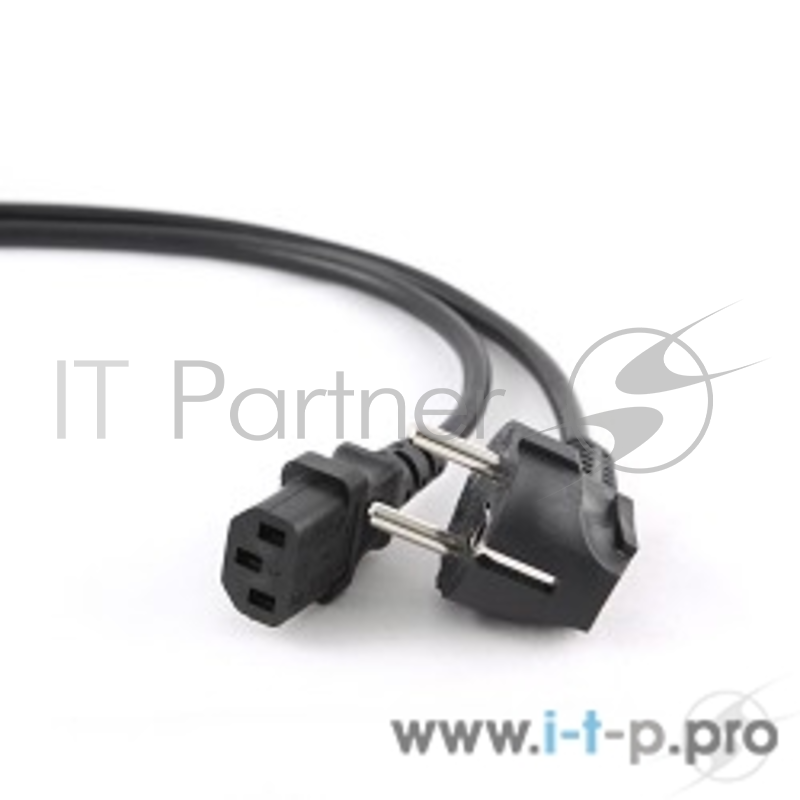 Кабель Bion Кабель питания 1.8м, евровилка, черный, с заземлением БионBNPC-186