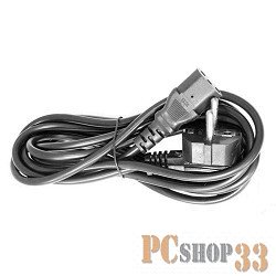 Кабель 5bites VDE107550 Кабель питания PSU-220V 3x0.75mm VDE (с заземлением), евро вилка, 5м