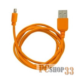 Кабель Кабель CBR Lightning to USB Super Link Rainbow L Orange, 1 м., для iphone 55s5c, iPad 45minimini2, iPod nano7, iPod touch 5