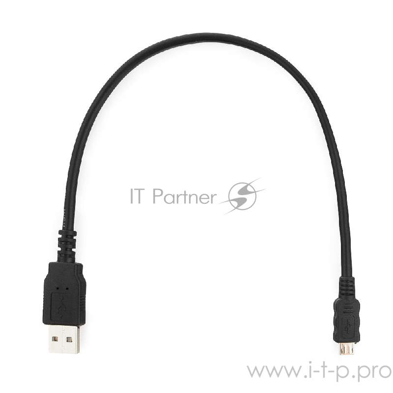 Кабель Gembird/Cablexpert CC-mUSB2D-0.3M, Кабель USB 2.0 , мультиразъем USB, AM/microB 5P, 30sm