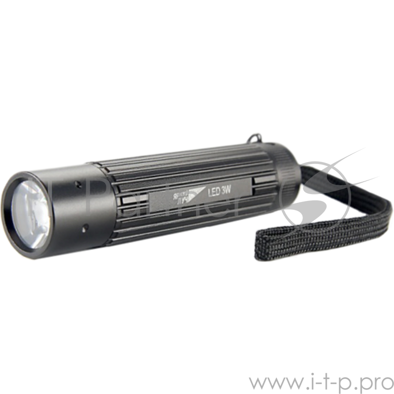 Фонарь ЯРКИЙ ЛУЧ T3 алюминиевый корпус, светодиод 3W, на 3xAAA