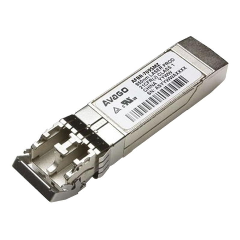 AFBR-709SMZ Transceiver 10G (10.3125 GBd Ethernet), SFP+, LC MM 300m, 850nm VCSEL laser, bail de-latch, Foxconn Avago {100}