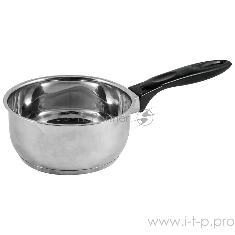 Ковш MALLONY MESTOLO-14 из нерж стали с бак ручкой, капс дно, 1 литр, зеркальная полировка, 14 см