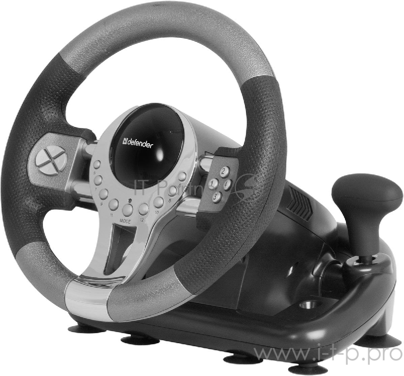 Руль DEFENDER FORSAGE 64367 {12 кн+2перекл.+1перекл. 8-ми позиц., USB}