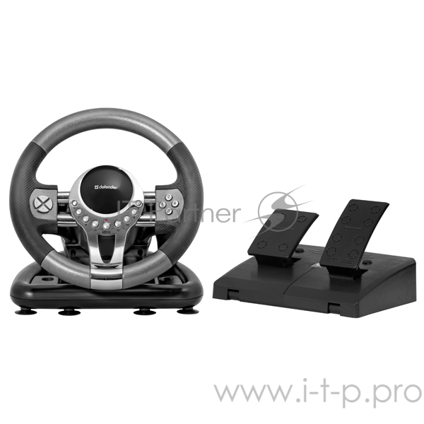 Руль DEFENDER FORSAGE 64367 {12 кн+2перекл.+1перекл. 8-ми позиц., USB}