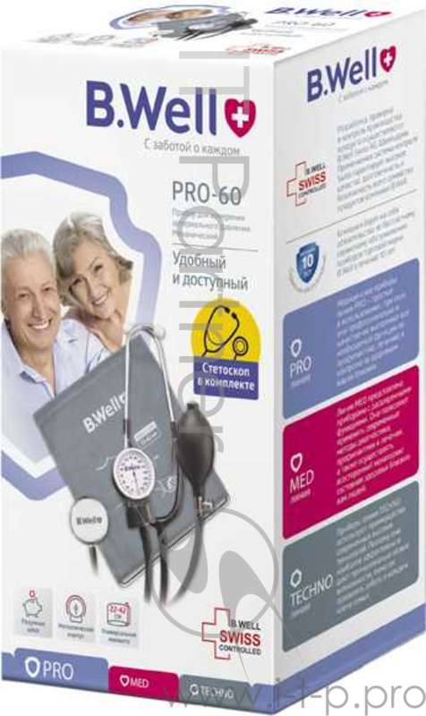 Тонометр механический B.Well Pro-60