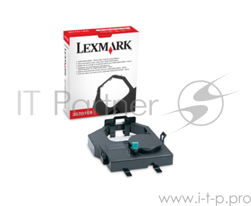 Самоокрашивающаяся черная лента Lexmark для 2480, 2481, 2490, 2491, 2580, 2580+, 2581, 2581+, 2590, 2590+, 2591, 2591+