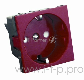 РОЗЕТКА В45 СУ С ЗК ДЛЯ КАБ.КАН.КРАСН. РОЗЕТКА В45 СУ С ЗК ДЛЯ КАБ.КАН.КРАСН.