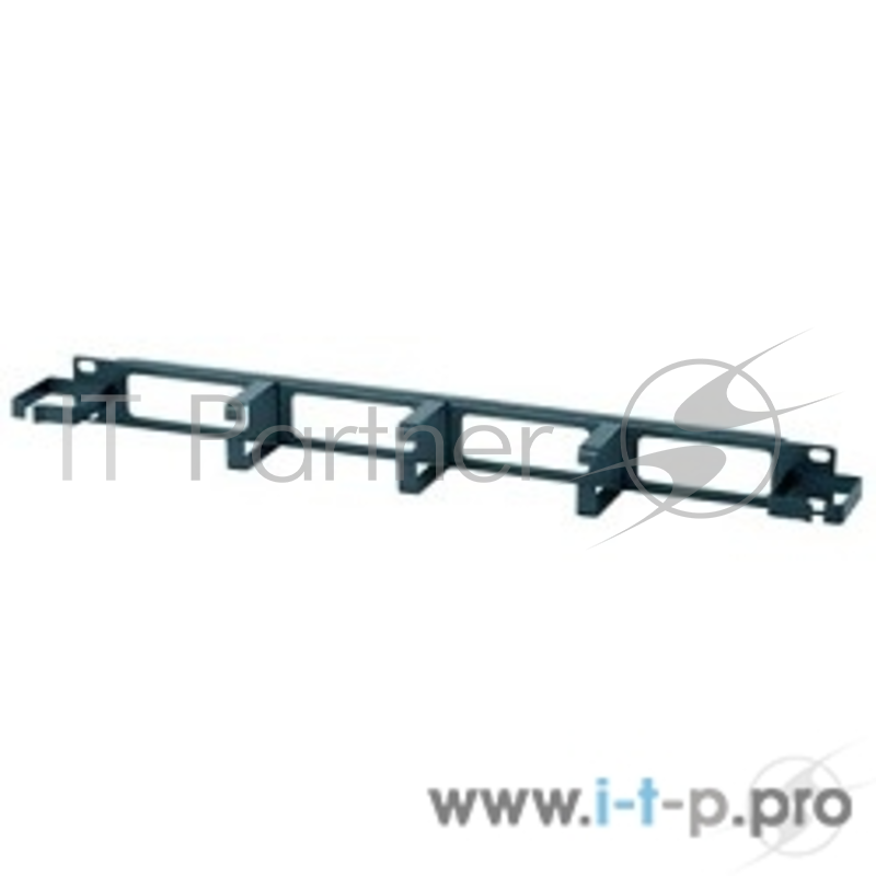 Монтажное оборудование Hyperline CM-1U-V3H2-ML Кабельный организатор с металлическими кольцами (3 вертикальных и 2 горизонтальных), 19