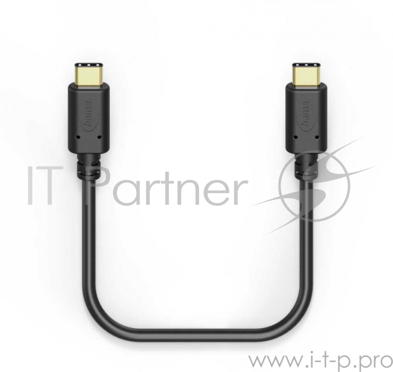 Кабель Hama 00183331 USB Type-C (m) USB Type-C (m) 1м черный