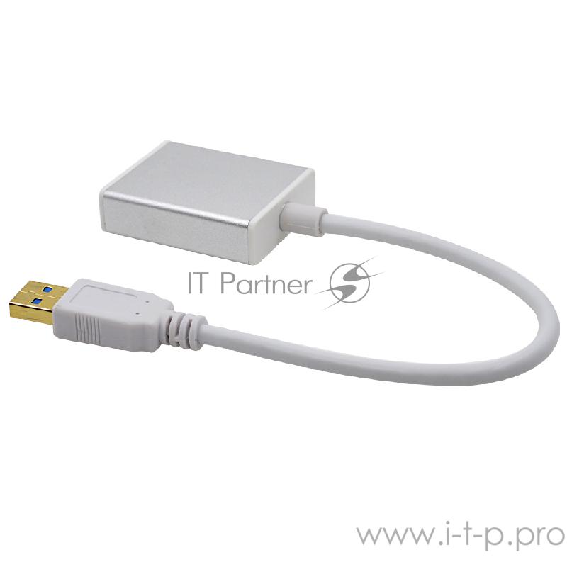 Greenconnect Конвертер-переходник USB 3.0 AM -> HDMI 19F серия Greenline GCR-U32HD2 Greenconnect Конвертер-переходник USB 3.0 AM -> HDMI 19F серия Greenline GCR-U32HD2