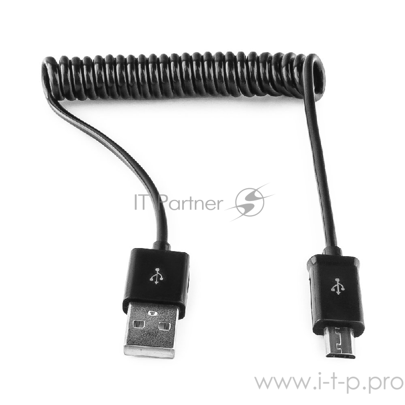 Кабель Gembird/Cablexpert Pro CC-mUSB2C-AMBM-1M, AM/microBM 5P, 1м, витой, черный