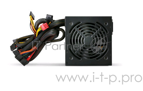 Блок питания Zalman ZM500-LXII <600W, (20+4+4+4) pin, 2x(6+2) pin, 6xSATA, 3xMolex, 12 см, кабель питания, 84%, Active P