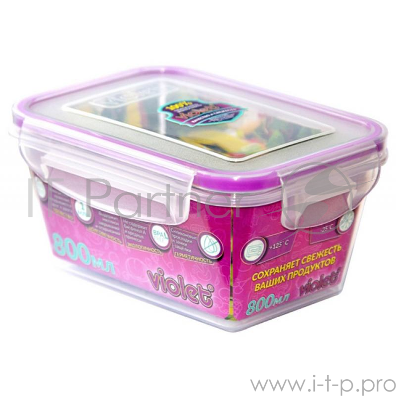 Контейнер Violet 092/08 прозрачный