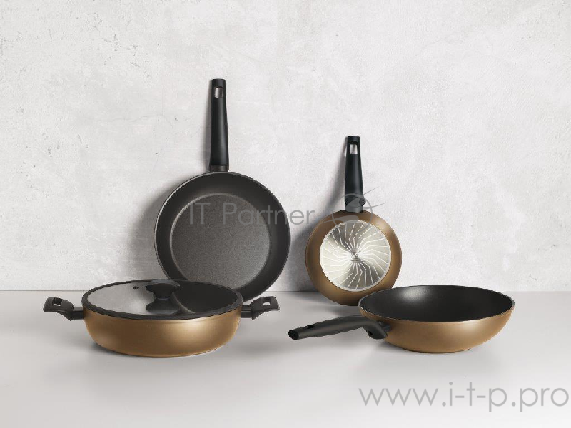 Кастрюля, TVS,TENACE с стекл. крышкой, 24см (DT474243710001C) 3.5л