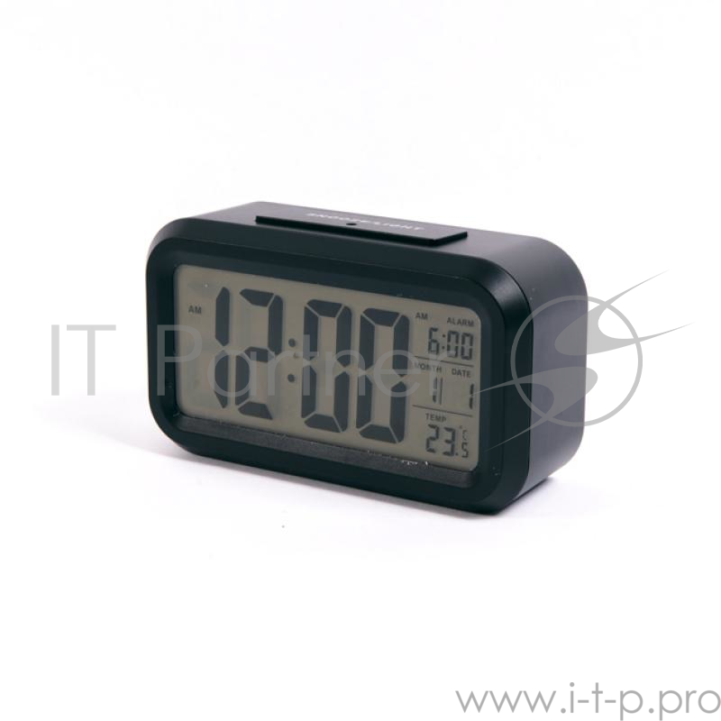 Часы настольные электронные Сигнал EC-137B черные