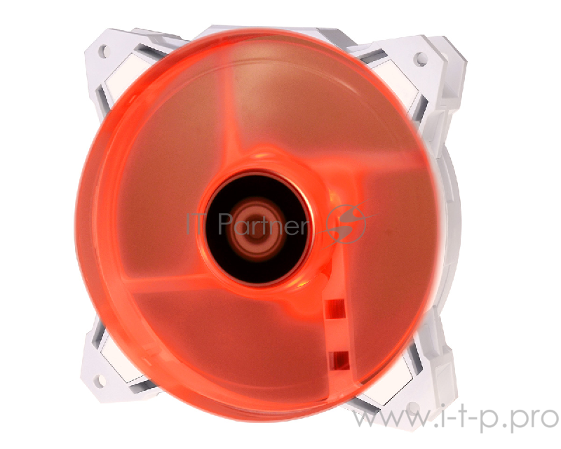 Вентилятор ID-COOLING SF-12025-RGB TRIO-SNOW (3 in 1) 120x120x25мм (20шт./кор, Пульт управления, PWM, Low Noise, резиновые углы, RGB, 700-1800об/мин, белый) BOX