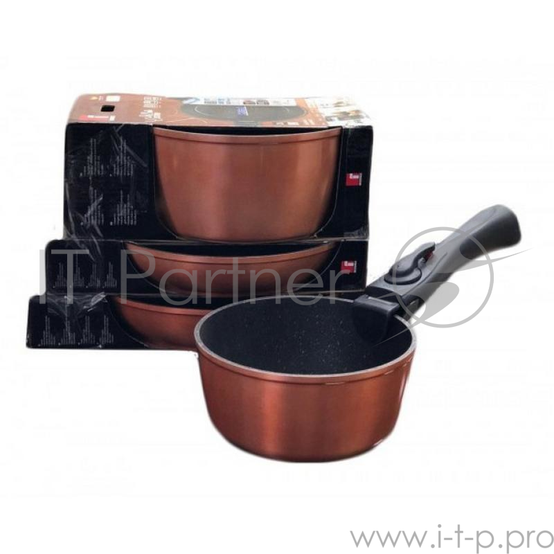 Набор посуды Bergner 8436 CP-BG