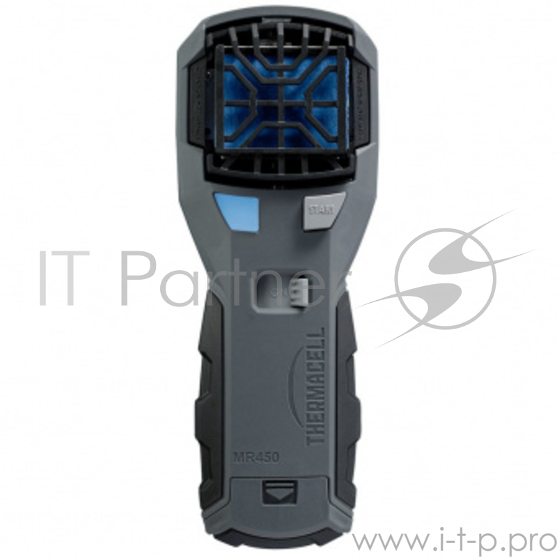 Прибор противомоскитный флагман Thermacell MR-450 Repeller (цвет серо-черный, в комплекте: прибор + 1 газовый картридж + 3 пластины)