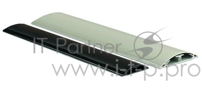 DKC / ДКС 01032 In-Liner Front Напольный канал 50х12 мм, 2-секционный, 1 перегородка, серый