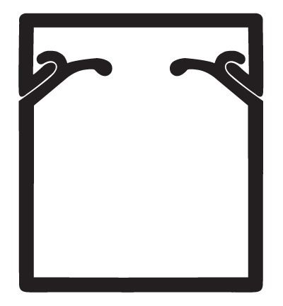 Dkc 00323 TA-EN 25 x 30 Короб с крышкой с плоской основой ( 2 метра)