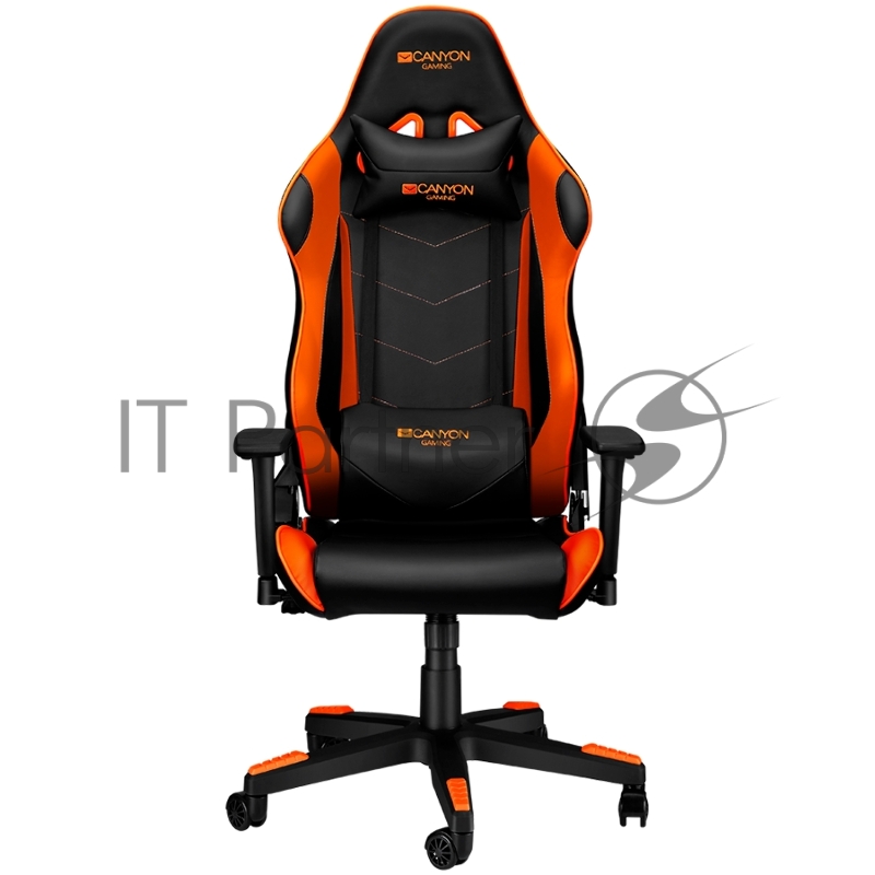 Кресло для геймеров Canyon Deimos CND-SGCH4 черно-оранжевое