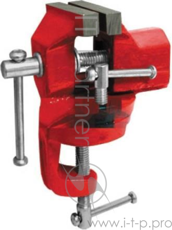 Тиски Курс 59426 настольные, облегченные, поворотные 60 мм