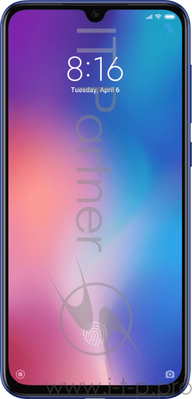 Смартфон Xiaomi Mi 9T Glacier Blue (M1903F10G), 6.39 1080x2340, 2.2GHz+1.8GHz, 8 Core, 6GB RAM, 128GB, 48 МП+13 МП + 8 МП/20Mpix, 2 Sim, 2G, 3G, LTE, BT, WiFi 802.11 a/b/g/n/ac, NFC, GPS, Type-C, 4000mAh, Android 9.0 (Pie), 191 г, 156,7 ммx74,3 ммx
