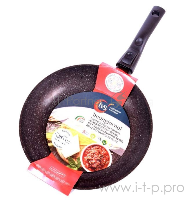 Сковорода, TVS, BUONGIORNO, 24 см, съемная ручка