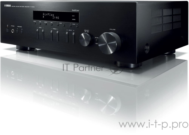 Ресивер AV Yamaha R-N303 стерео черный