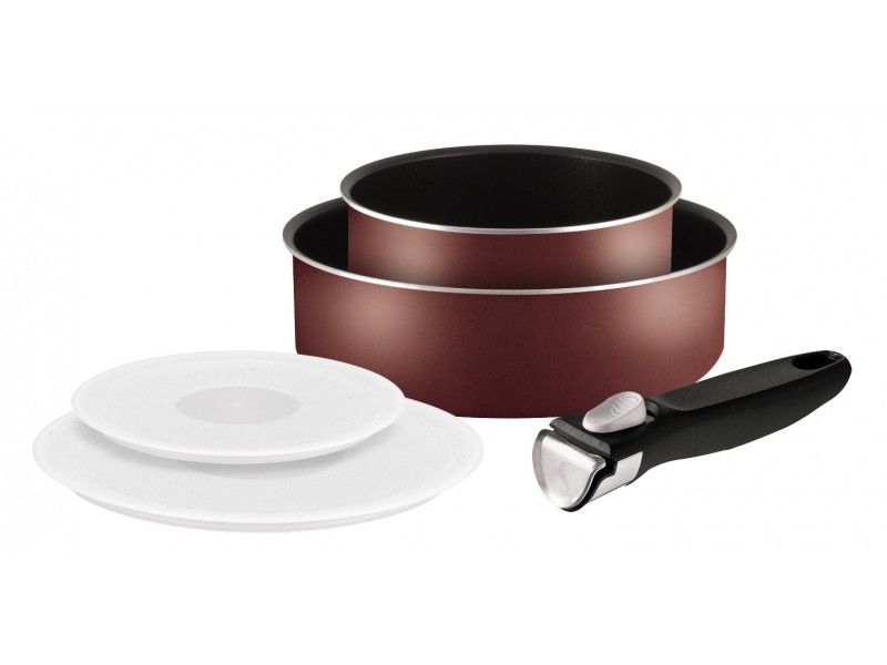 Набор посуды Tefal Ingenio Red 04162840 5 предметов (9100022257)