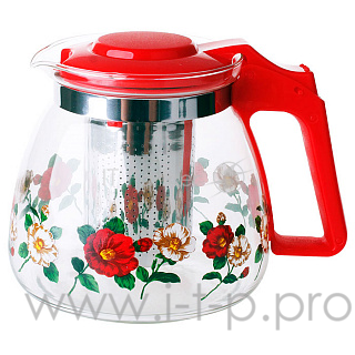 Чайник заварочный ALPENKOK АК-5513/1A с фильтром 900 мл ( 36 )